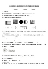 2023年邯郸市成安县数学五年级第二学期期末调研模拟试题含解析