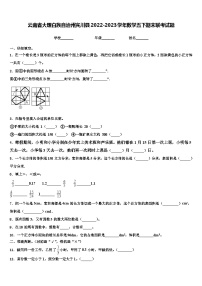 云南省大理白族自治州宾川县2022-2023学年数学五下期末联考试题含解析