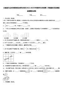 云南省文山壮族苗族自治州马关县2022-2023学年数学五年级第二学期期末质量跟踪监视模拟试题含解析