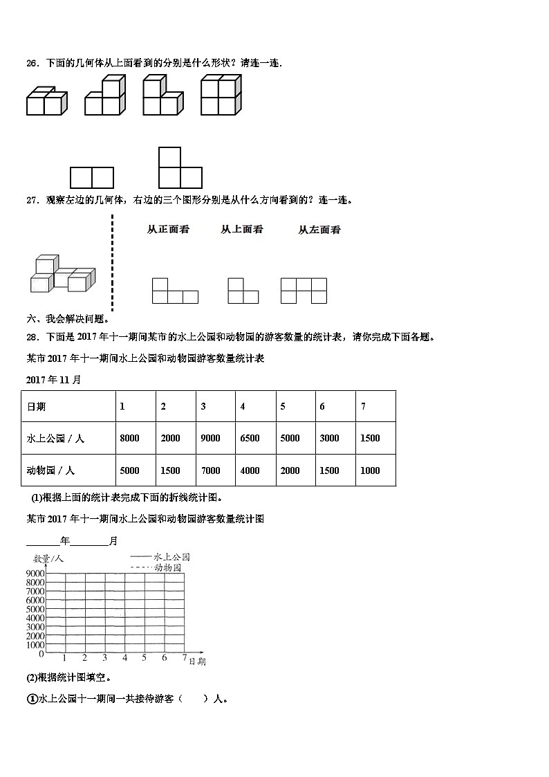 兰州市永登县2022-2023学年五年级数学第二学期期末综合测试模拟试题含解析第3页
