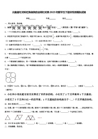 云南省红河哈尼族彝族自治州红河县2023年数学五下期末检测模拟试题含解析