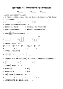 南昌市南昌县2022-2023学年数学五下期末统考模拟试题含解析