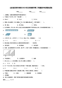 山东省日照市莒县2023年五年级数学第二学期期末考试模拟试题含解析