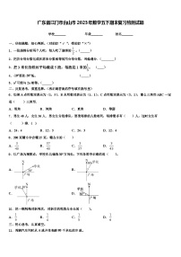 广东省江门市台山市2023年数学五下期末复习检测试题含解析