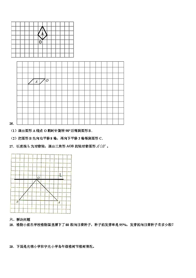 广西壮族桂林市龙胜各族自治县2022-2023学年数学五下期末监测试题含解析第3页