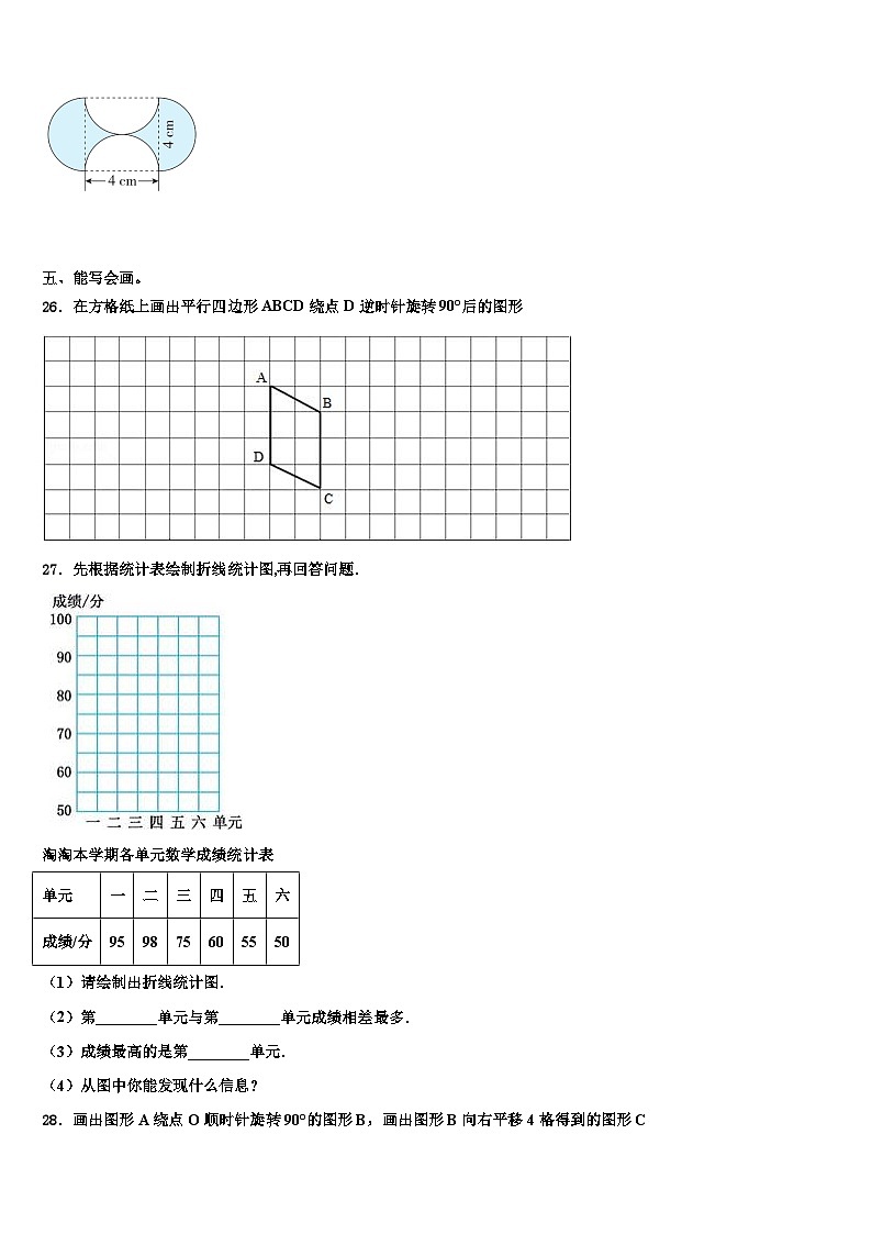 弥勒县2023年数学五年级第二学期期末预测试题含解析03