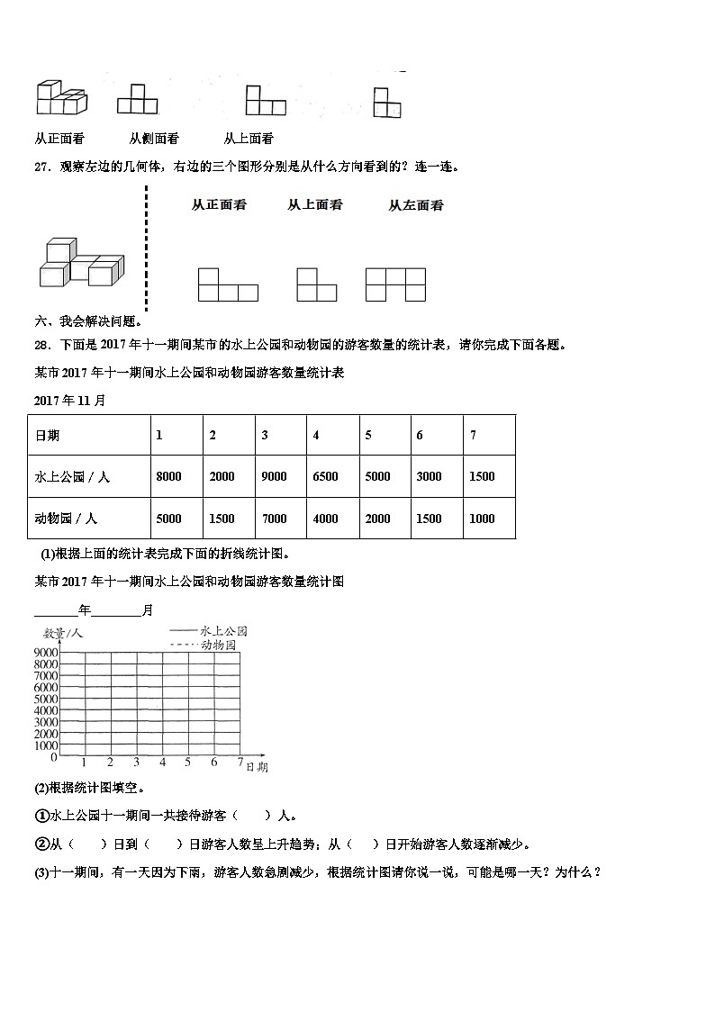 张掖市甘州区2023年数学五下期末教学质量检测试题含解析03