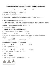 普洱哈尼族彝族自治县2022-2023学年数学五下期末复习检测模拟试题含解析