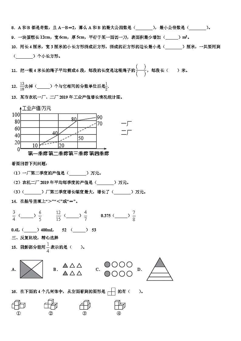 松原市宁江区2022-2023学年数学五下期末质量检测试题含解析02