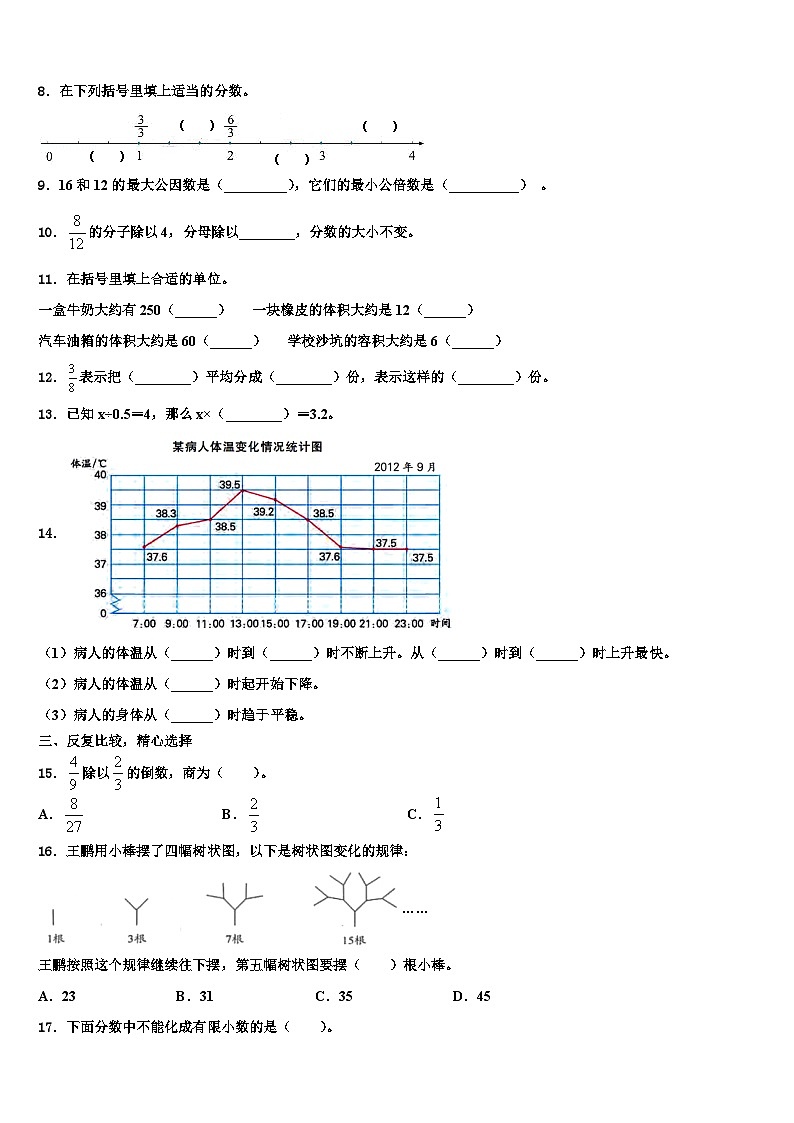 河南省洛阳市高新区2023年数学五下期末质量跟踪监视试题含解析第2页