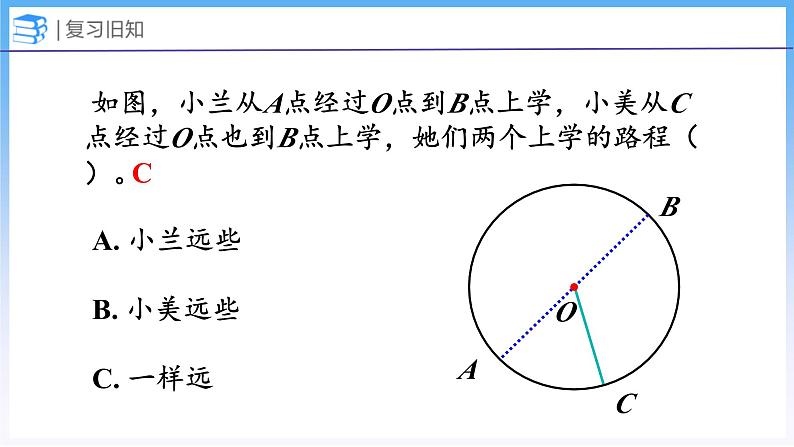 1.2 圆的认识（一）（2）（课件）北师大版六年级上册数学第3页