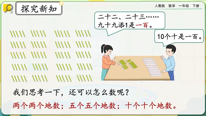 【2023教材插图】人教版数学一年级下册 4.1《数数《数的组成》课件第8页