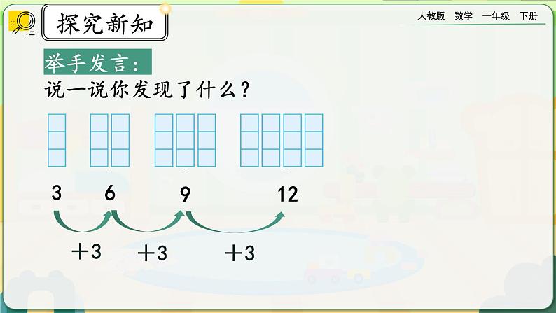 【2023教材插图】人教版数学一年级下册 7.3《稍复杂的图形和数字的变化规律》课件（送教案+练习）03