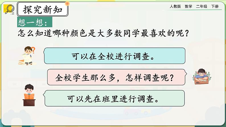 【2023最新插图】人教版数学二年级下册 1.1《数据的收集》课件（送教案+练习）06