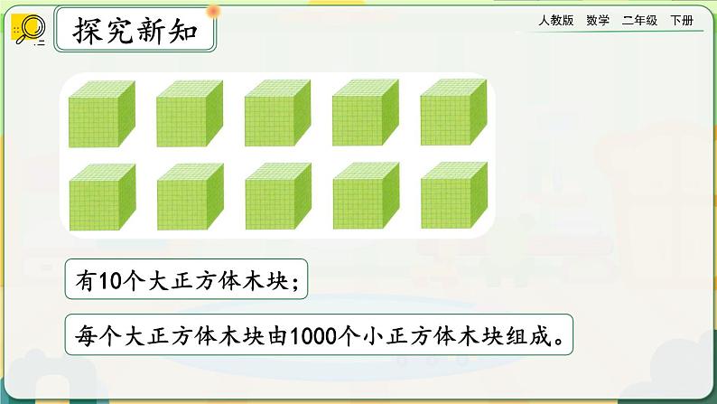 【2023最新插图】人教版数学二年级下册 7.5《认识一万》课件第4页