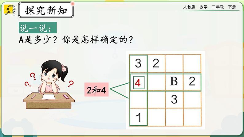 【2023最新插图】人教版数学二年级下册 9.2《方格填数问题》课件（送教案+练习）08