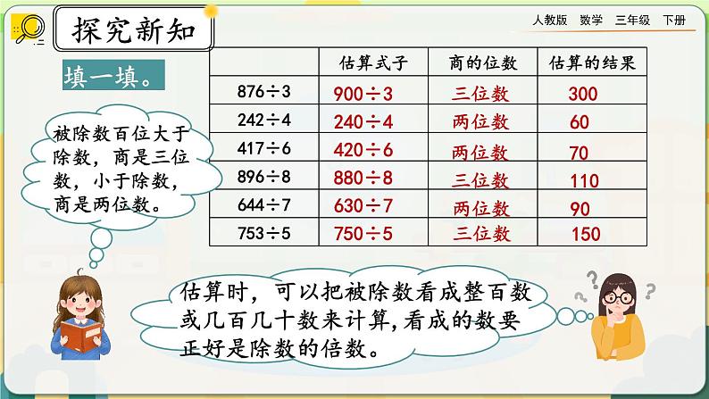 【2023最新插图】人教版数学三年级下册 2.4《练习七》课件第2页