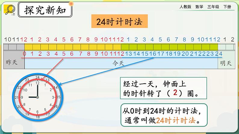 【2023最新插图】人教版数学三年级下册 6.6《练习十八》课件（送教案+练习）02