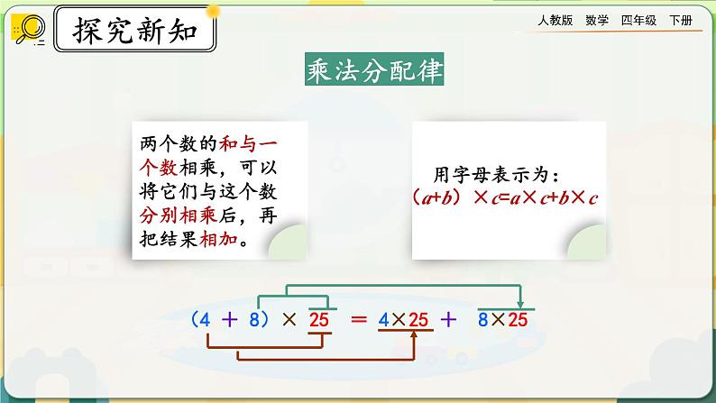 【2023最新插图】人教版数学四年级下册 3.9《练习七》课件第6页