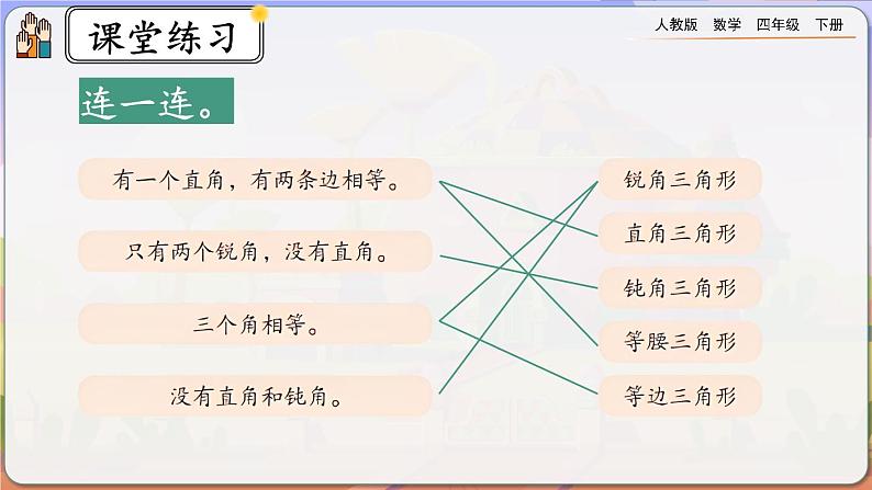 【2023最新插图】人教版数学四年级下册 5.8《练习十六》课件第5页