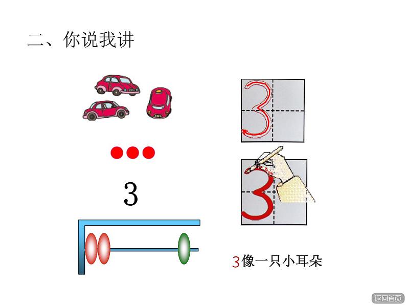 青岛版小学数学一年级上学期第1单元1~5的认识课件第5页