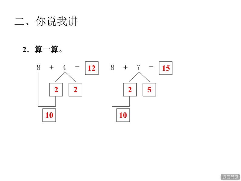 青岛版小学数学一年级上学期第7单元8加几课件08