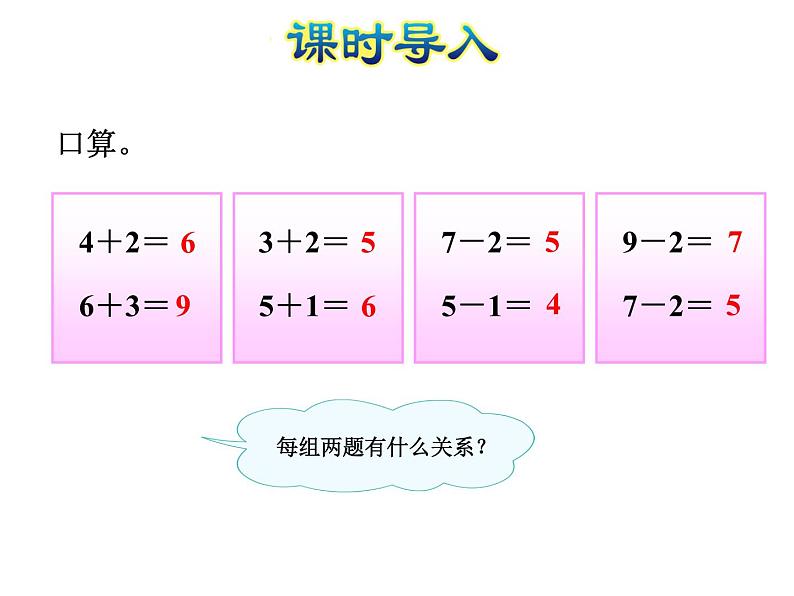 北师大版小学数学一年级上学期第3单元第9课时乘车课件第3页