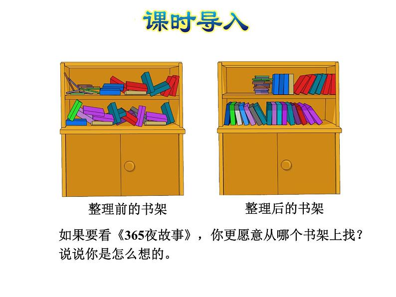 北师大版小学数学一年级上学期第4单元第1课时整理房间课件第3页