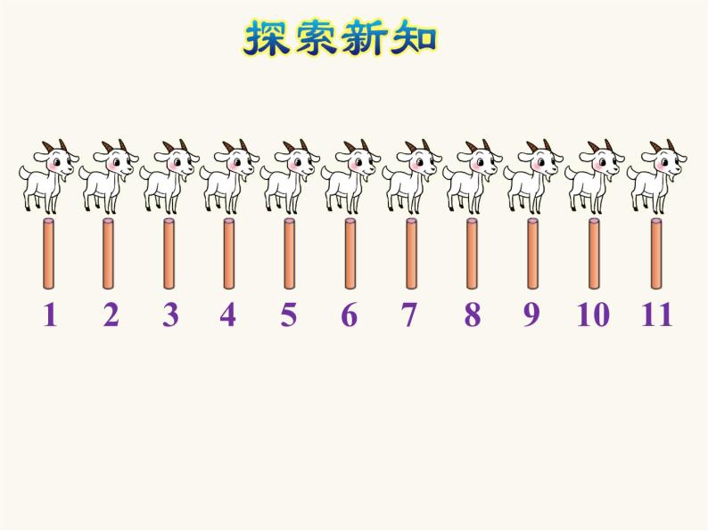 北师大版小学数学一年级上学期第7单元第1课时古人计数-11~20各数的认识课件06