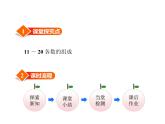 冀教版小學數(shù)學一年級上學期第7單元第2課時11~20各數(shù)的組成課件