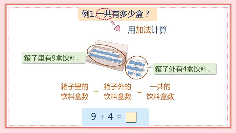 人教版小学数学一年级上册8.1《9 加几》课件07