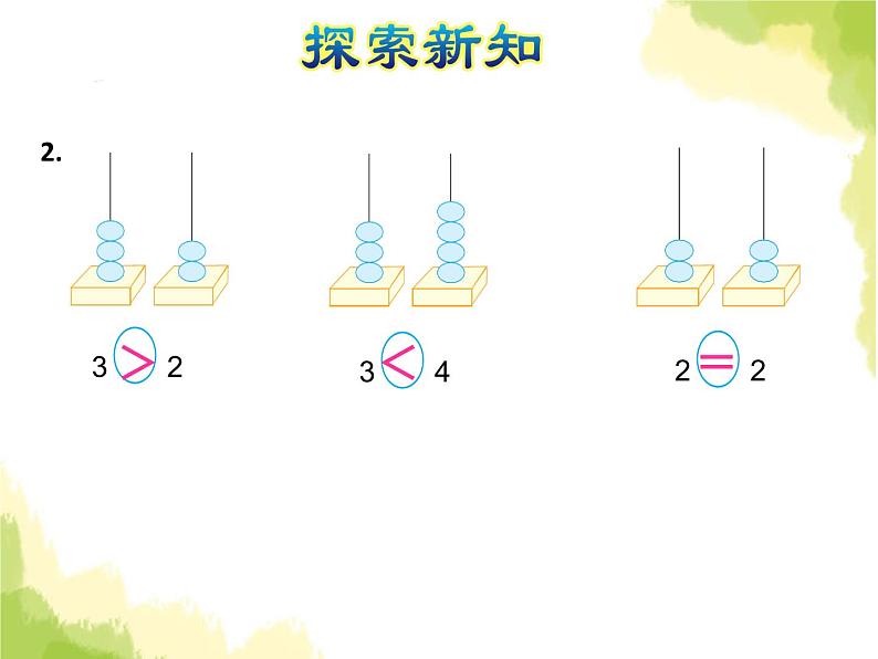 苏教版小学数学一年级上册第5单元第4课时1~5的大小比较课件第8页