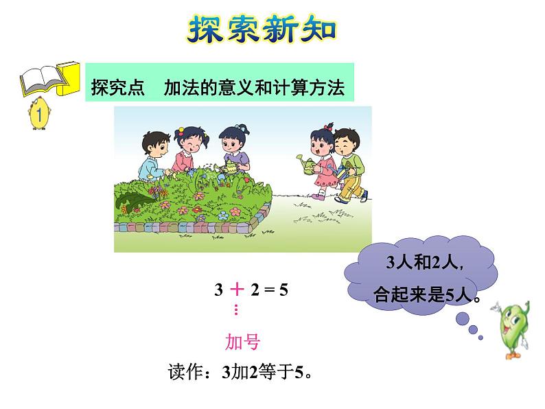 苏教版小学数学一年级上册第8单元第1课时5以内的加法课件04