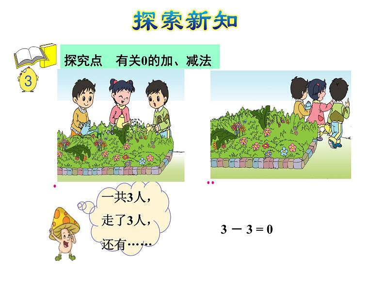 苏教版小学数学一年级上册第8单元第3课时与0有关的加减法课件04