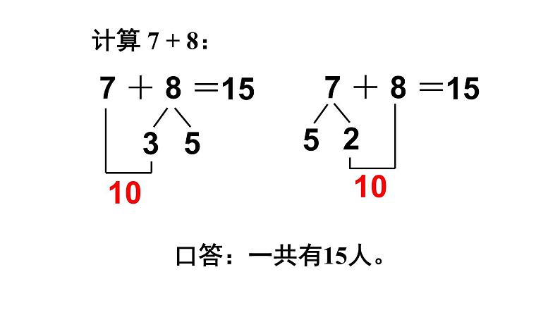 人教版小学数学一年级上册第8单元解决问题（1）课件第6页