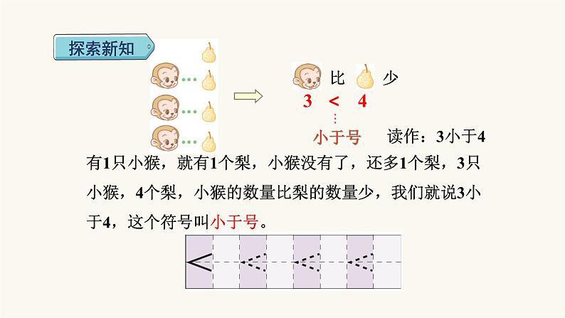 人教版小学数学一年级上册第3单元第2课时比大小课件第6页