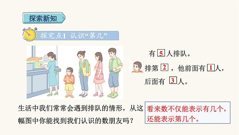 人教版小学数学一年级上册第3单元第3课时第几课件第3页