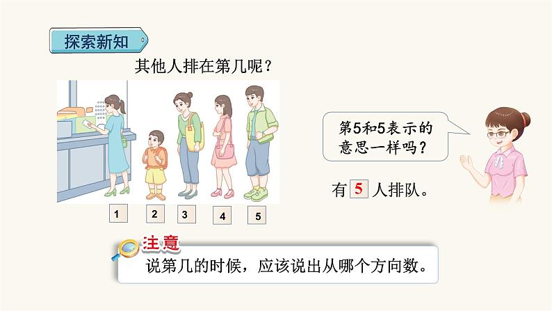 人教版小学数学一年级上册第3单元第3课时第几课件第4页