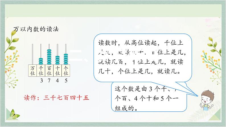 人教版二年级数学下册 7.2  万以内数的认识课件PPT第6页