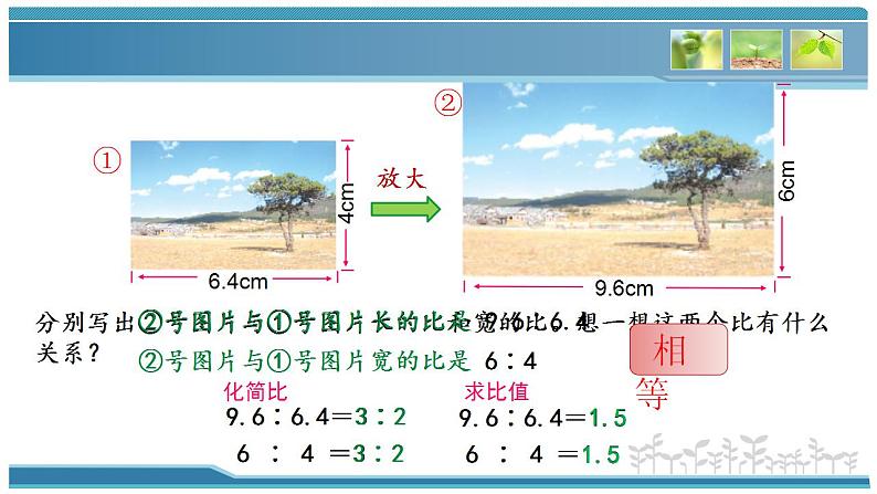 比例的意义 （课件）六年级下册数学-苏教版第4页