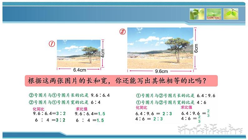 比例的意义 （课件）六年级下册数学-苏教版第6页