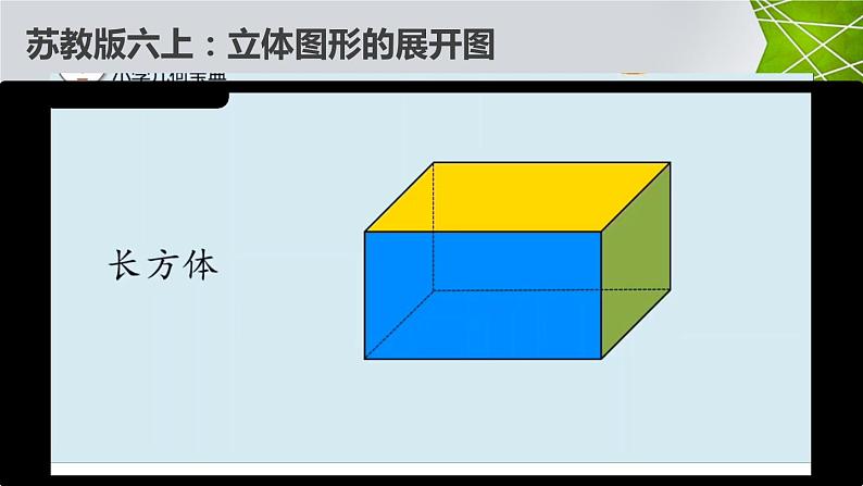 立体图形的展开图（课件）六年级上册数学-苏教版02