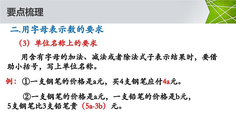 用字母表示数（课件）五年级上册数学-苏教版第5页