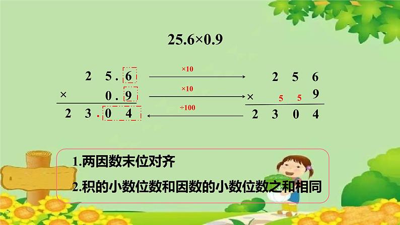 今天我当家—小数乘法 3.小数乘小数（一）（课件）五年级上册数学青岛版04