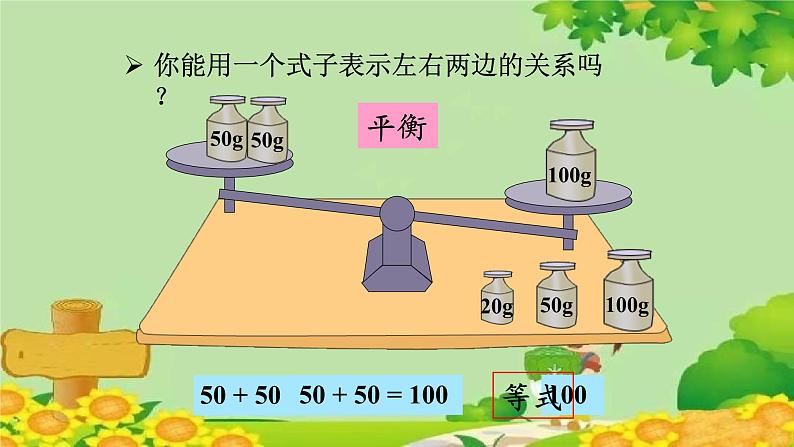 四、走进动物园——简易方程-1.方程的认识（课件）五年级上册数学-青岛版06