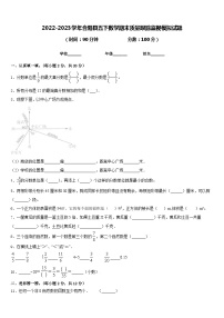 2022-2023学年合阳县五下数学期末质量跟踪监视模拟试题含答案