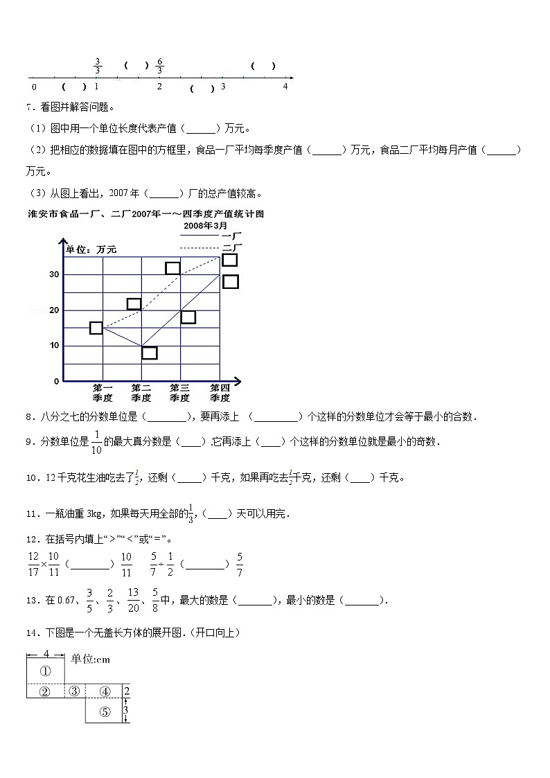 2022-2023学年南平市武夷山市数学五年级第二学期期末监测试题含答案第2页