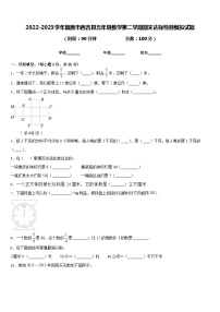 2022-2023学年固原市西吉县五年级数学第二学期期末达标检测模拟试题含答案