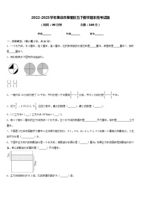 2022-2023学年娄底市娄星区五下数学期末统考试题含答案