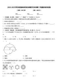 2022-2023学年安徽省亳州市利辛县数学五年级第二学期期末联考试题含答案